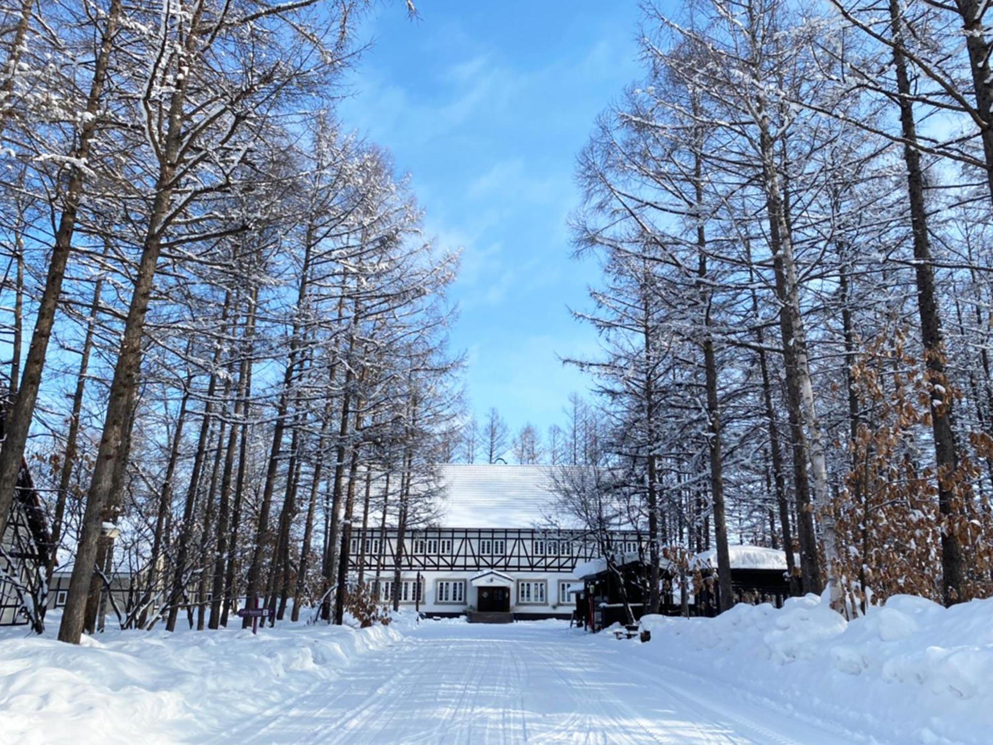 Tokachi Nakasatsunai Glamping Resort Feriendorf Екстериор снимка